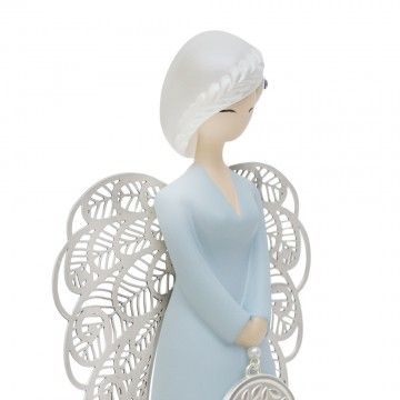 Angelo in Resina con Cuore...