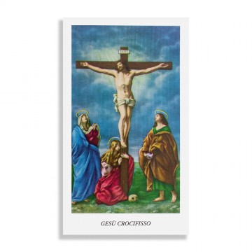Immaginetta Gesù Crocifisso...