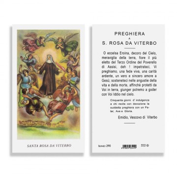 Immaginetta Santa Rosa da...