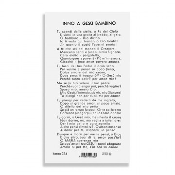 Immaginetta di Gesù Bambino...