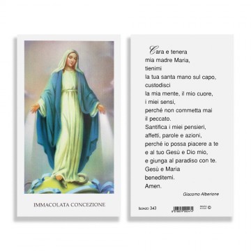 Immaginetta Immacolata...