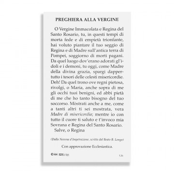 Santino Madonna di Pompei...