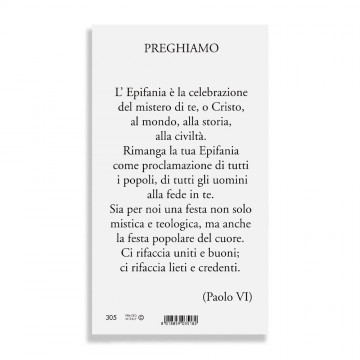 Santino l'Adorazione dei Magi