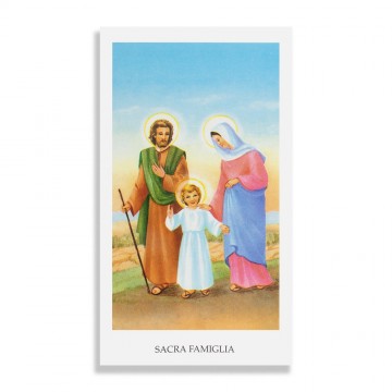 Santino con Preghiera Sacra...