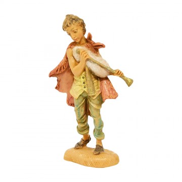 Statua Zampognaro Giovane...