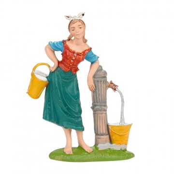 Donna accanto ad una...