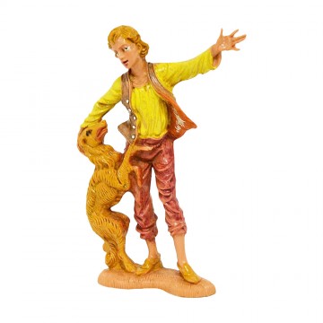 Statua Ragazzo con Cane...