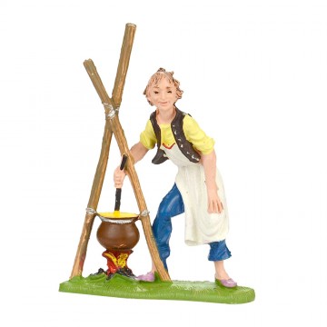 Pastore cuoco Fontanini cm 10