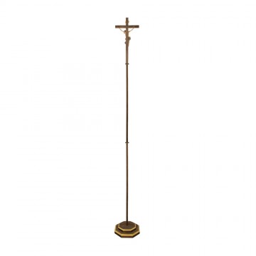 Croce Astile in Legno con Base
