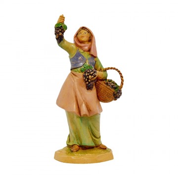 Statua Donna con Uva Fontanini