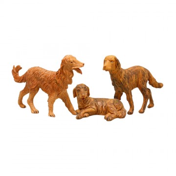 Cani per il Presepe Fontanini