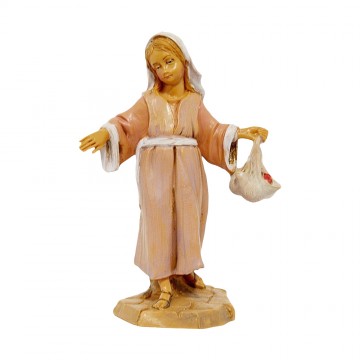 Statua Bambina con Cesto...