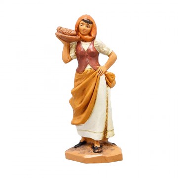 Statua Pastorella con Pane...