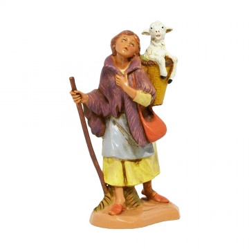 Statua Signora con Pecora...