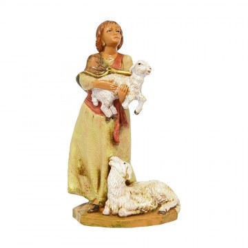 Statua Donna con Pecora e...