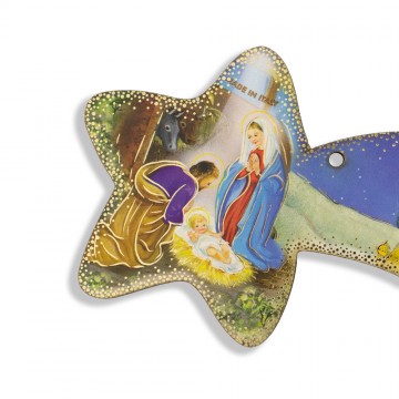 Stella Cometa con Natività...