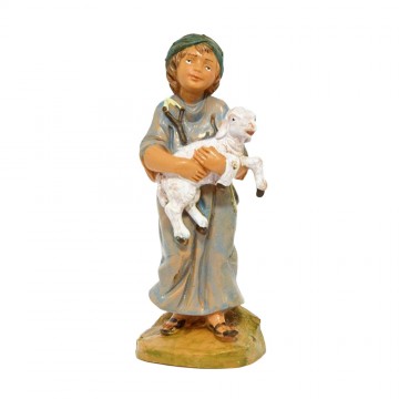 Statua Bambino con  Agnello...
