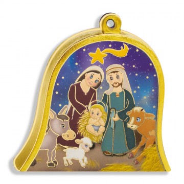 Campana con Natività e...