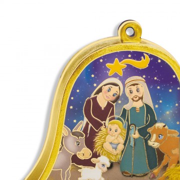 Campana con Natività e...