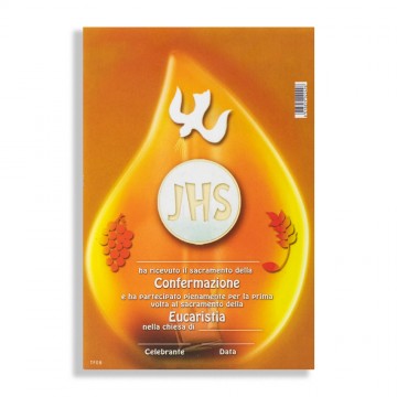 Quadretto Cresima e Prima...