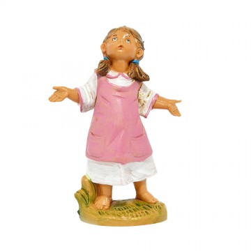 Bambina in Piedi Presepe...