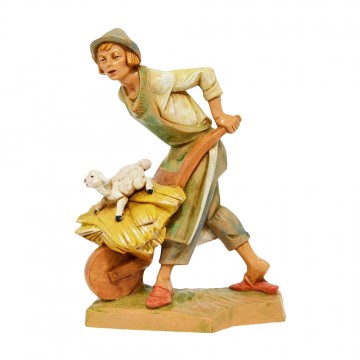 Pastore con Carriola di...