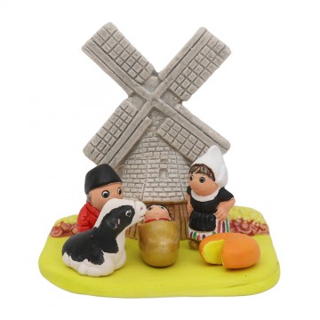 Presepe Olandese in Ceramica