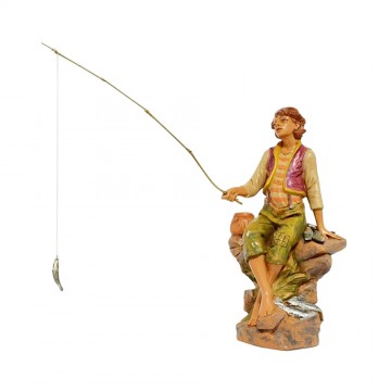 Pescatore con Canna Fontanini