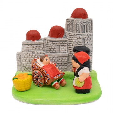 Presepe Sicilia in Ceramica...