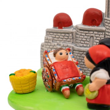 Presepe Sicilia in Ceramica...