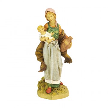 Donna con Bimbo Fontanini...