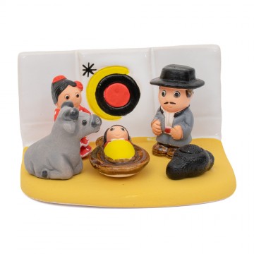 Presepe Spagna in Ceramica...