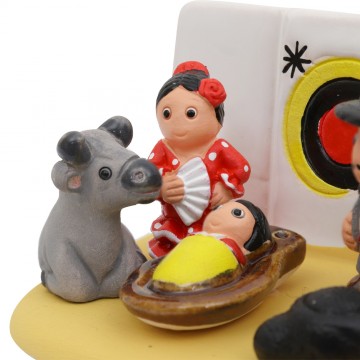 Presepe Spagna in Ceramica...