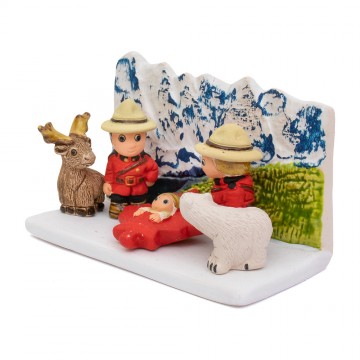 Presepe Canada in Ceramica...