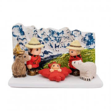 Presepe Canada in Ceramica...