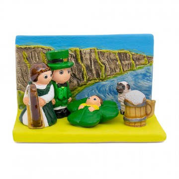 Presepe Irlanda in Ceramica...