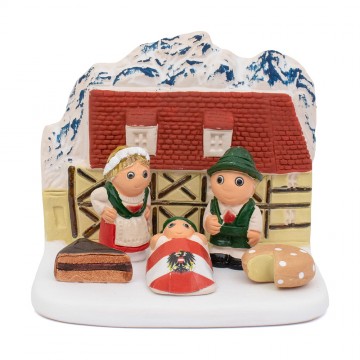 Presepe Austria in Ceramica...