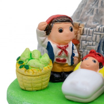 Presepe Napoli in Ceramica...