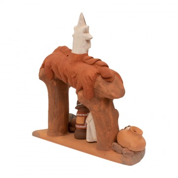 Capanna con Natività in...