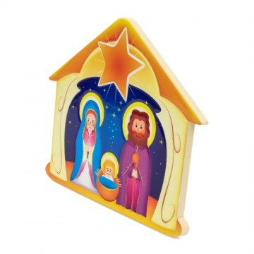 Quadretto Natività in Polimero
