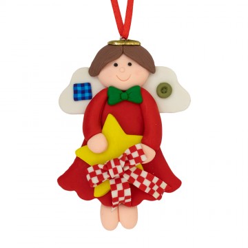 Angioletti Natalizi In Fimo