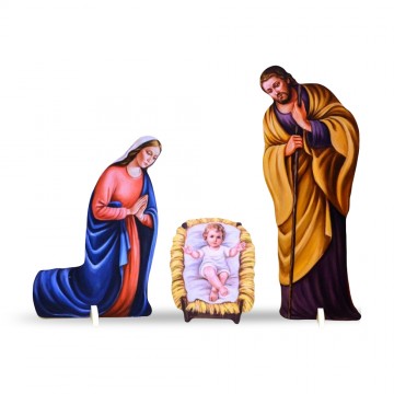 Sacra Famiglia Sagomata in...