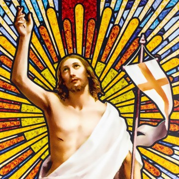 Quadro Gesù Risorto su Tela