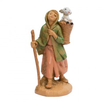 Pastorella con Bastone e...
