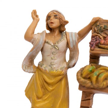 Pastorella con Bancarella...