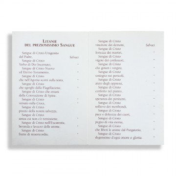 Litanie del Preziosissimo...