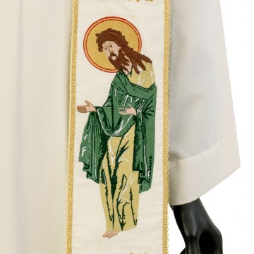 Stola Avorio Ricamo Madonna...