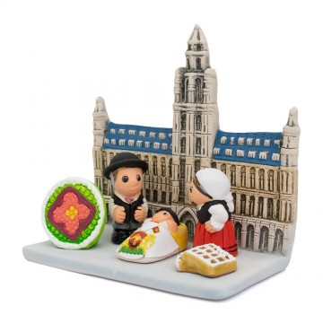 Presepe Belgio in Ceramica...
