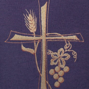 Coprileggio Ricamo Croce e...