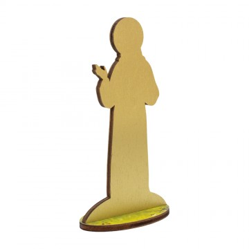 Statua San Pio in Legno con...